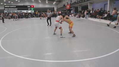 157 lbs Cons. Sub-quarters - Diego Garcia, Top Rank/HAC vs Ben Rodriguez, Jack Pine Savage