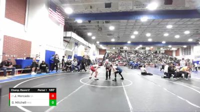 120 lbs Champ. Round 2 - John Mercado, Santa Ana vs Gavin Mitchell, Madison High School