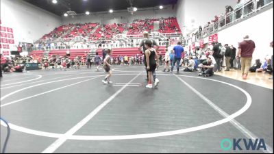 61 lbs Consi Of 8 #2 - Adler Beatty, D3 Wrestling Cluib vs Richie Rios, Tuttle Wrestling