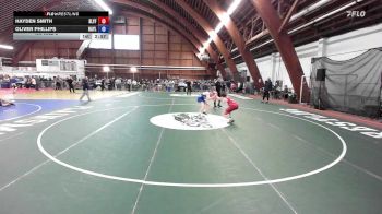 152A lbs Rr Rnd 3 - Hayden Smith, Slyfox Wrestling vs Oliver Phillips, Baylor School