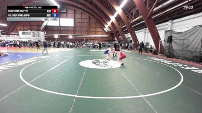 152A lbs Rr Rnd 3 - Hayden Smith, Slyfox Wrestling vs Oliver Phillips, Baylor School