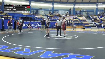 165 lbs Cons. Semi - Cayden Felts, Carl Albert State vs Cannon Carey, Labette Community College