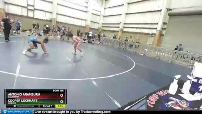 160 lbs Quarterfinal - Antonio Aramburu, California vs Cooper Lockhart, Virginia