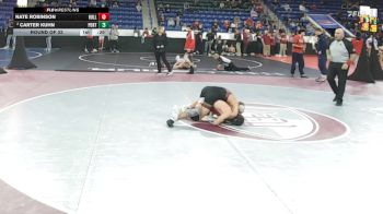 120 lbs Round Of 32 - Nate Robinson, Holliston vs Carter Kuhn, Portsmouth