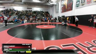 165 lbs Cons. Round 5 - Terry Cox, Northfield vs Angus Garvey, Chaparral