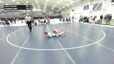 114-125.9 lbs Champ. Round 1 - Hailey Milyard, Montana vs Charizma Fries, Team Idaho Wrestling Club