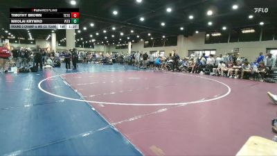 175 lbs Round 2 Champ & Wb (32 Team) - Timothy Brown, The Colliseum Training Center vs Nikolai Krywko, Florida Pittbulls