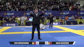 Michael Malischewski vs Rafael Monteiro Barbosa 2025 European Jiu-Jitsu IBJJF Championship