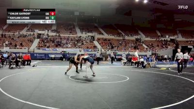 165-D1 Semifinal - Kaylani Lyons, Basha High School vs Chloe Gatrost, Centennial High School