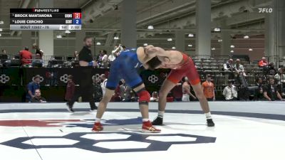 79 lbs Semis - Brock Mantanona, Cliff Keen Wrestling Club vs Louie Cerchio, Spartan Combat RTC/ Titan Mercury Wrestling Club (TMWC)