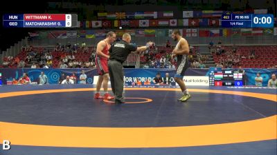 96 kg Quarterfinal - K Wittmann, HUN vs G Matcharashvi, GEO