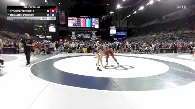 138 lbs Champ. Rd Of 32 - Thomas Verrette, OK vs Benjamin Ploehn, UT