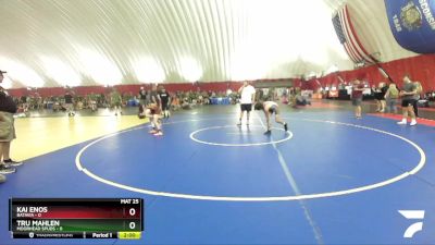 106 lbs Round 4 (16 Team) - Kai Enos, Batavia vs Tru Mahlen, Moorhead SPUDS