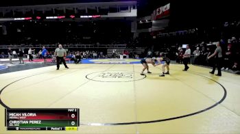 120 lbs Cons. Semi - Christian Perez, Del Oro vs Micah Viloria, Merrill West