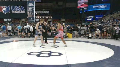 215 lbs Cons. Semis - Lucas Lewandowski, Michigan vs Charlie Powers, Alaska