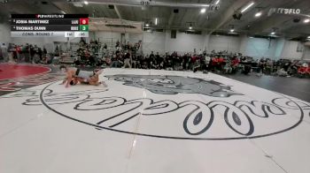 175 lbs Cons. Round 7 - Josia Martinez, La Junta vs Thomas Dunn, Roosevelt