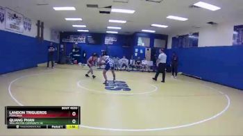 106 lbs Round 5 - Landon Trigueros, Poinciana vs Quang Phan, Wellington Community Hs