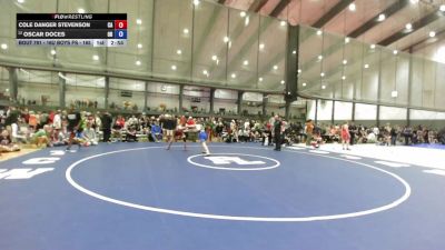 Junior Boys FS - 144 lbs Champ. Round 1 - Cole Danger Stevenson, CA vs Oscar Doces, OR