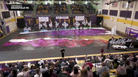 Grassfield HS "Chesapeake VA" at 2026 WGI Guard Charlotte Regional+