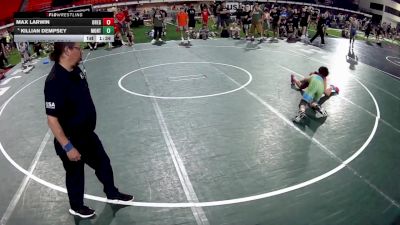 105 lbs Champ. Rd Of 16 - Max Larwin, Oregon vs Killian Dempsey, Montana