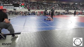 68 lbs Round Of 16 - Judah Williams, Pauls Valley Panthers Wrestling vs Colton Tecumseh, Mojo Grappling Academy