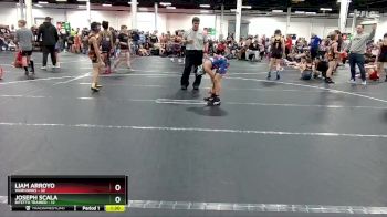 84 lbs Round 4 (8 Team) - Liam Arroyo, Warhawks vs Joseph Scala, Bitetto Trained