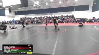 63 lbs Quarterfinal - Cadel Martin, Adrenaline vs Connor Stennett, Rough House