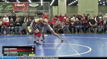 165 lbs Quarters & 1st Wb (16 Team) - Noah Leisgang, Wisconsin-La Crosse vs Jesse Herrera, Wabash