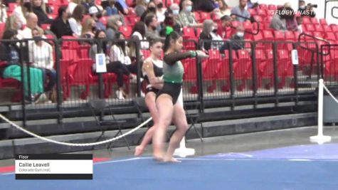 Callie Leavell - Floor, Colorado Gym Inst. - 2021 Region 3 Women's Championships