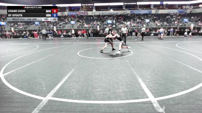 108 lbs Consi Of 8 #2 - Chase Cook, Macon vs Sy Stoute, Ndwa