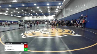 141 lbs Round Of 32 - Noah Lim, Wesleyan vs Evan Onstad, Wisconsin-Whitewater