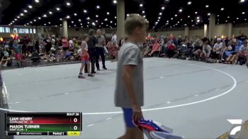 70 lbs Placement (16 Team) - Mason Turner, Fight Club vs Liam Henry, Cleveland WC