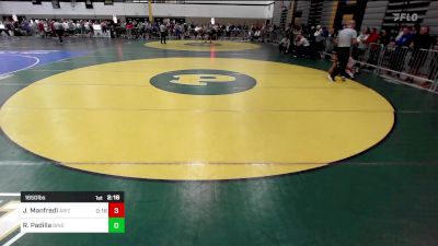 165D lbs Rr Rnd 3 - Joe Manfredi, Arizona State vs Roberto Padilla, Binghamton