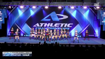 A-List Athletics - Vogue [2026 L4 Senior Coed Day 1] 2026 Athletic Championships Grand Nationals
