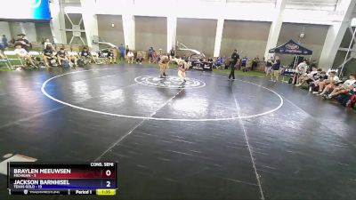 215 lbs 2nd Wrestleback (8 Team) - Braylen Meeuwsen, Michigan vs Jackson Barnhisel, Texas Gold