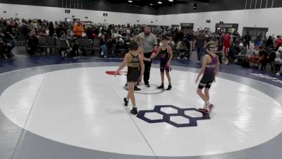 85 lbs Round 5 (6 Team) - Cruz Evans, Untouchables vs Bennett Jenkins, Team Nazar Training Center