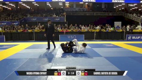 Waska Ryoma Enyart vs Gabriel Castro D'Agostino 2026 Pan Kids Jiu-Jitsu IBJJF Championship