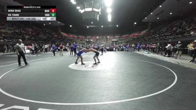 146 lbs Consi Of 16 #1 - Jose Diaz, Madera vs Va Yang, Sunnyside