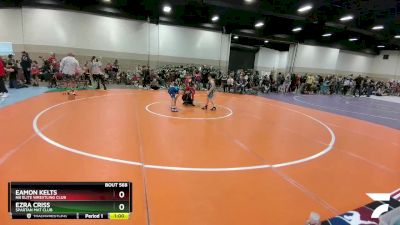 67 lbs Cons. Round 3 - Eamon Kelts, NB Elite Wrestling Club vs Ezra Criss, Spartan Mat Club