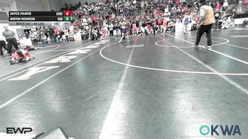 80 lbs Consolation - Jayce Parks, Keystone Kids Wrestling Club vs Jestin Rosson, Vian Wrestling Club