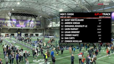 Men's 3k, Heat 4 - Bartelsmeyer Crushes 7:49