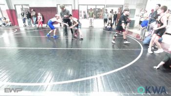 85 lbs Rr Rnd 3 - Mason Dunn, Ponca City Wildcat Wrestling vs Legendary Sanders, Stroud Youth Wrestling Club