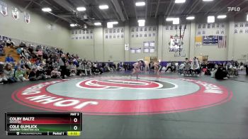 126 lbs 5th Place Match - Cole Gumlick, Lakeway Christian Aca vs Colby Baltz, Houston