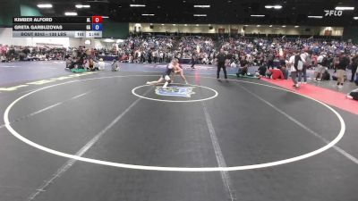 138 lbs Round Of 32 - Kimber Alford, AL vs Greta Garbuzovas, GA