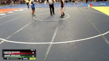 150 lbs Quarterfinal - Henrik Sperlazza, STMA (St. Michael/Albertville) vs Sawyer Erickson, Minnewaska