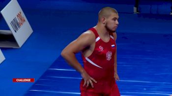 130 kg Round Of 16 - Armen Cholokian, RUS vs Mikita Kavalski, BLR
