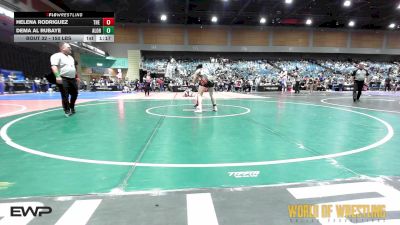 150 lbs Quarterfinal - Helena Rodriguez, The Snake Pit Wrestling vs Dema Al Rubaye, Aloha