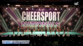 Cheer Athletics - Charlotte - KingdomCats [2026 L1 Junior - Flex - Small Day 2] 2026 CHEERSPORT National All Star Cheerleading Championship