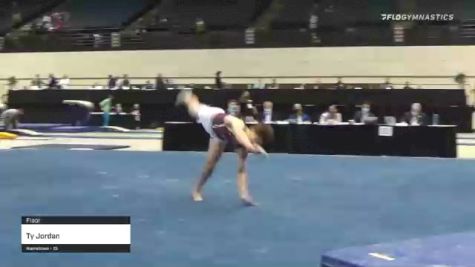 Ty Jordan - Floor - 2021 USA Gymnastics Development Program National Championships