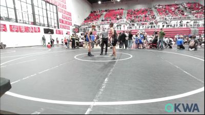 126 lbs Rr Rnd 5 - Eric Rooster, Henryetta Knights Wrestling Club vs Coris Reust, Harrah Little League Wrestling
